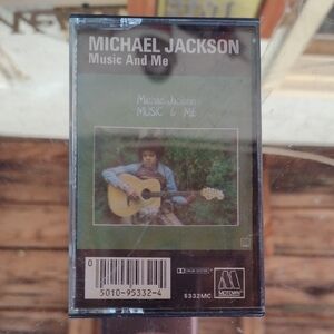 1972 Michael Jackson Music and Me Cassette